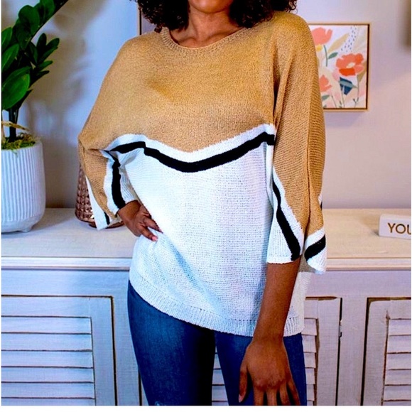 🆕🌿🤎BROWN Get Caught Up Sweater SMALL - Picture 2 of 5